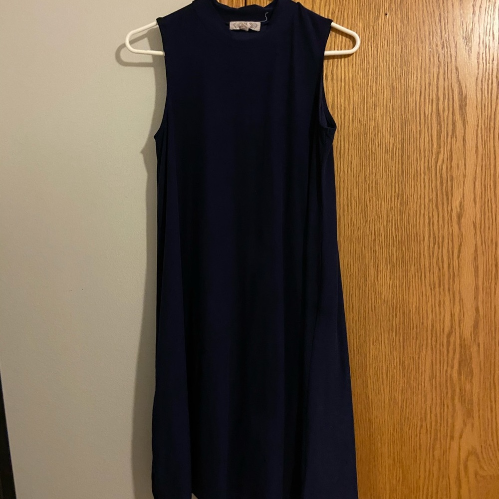 Mock Neck Dress